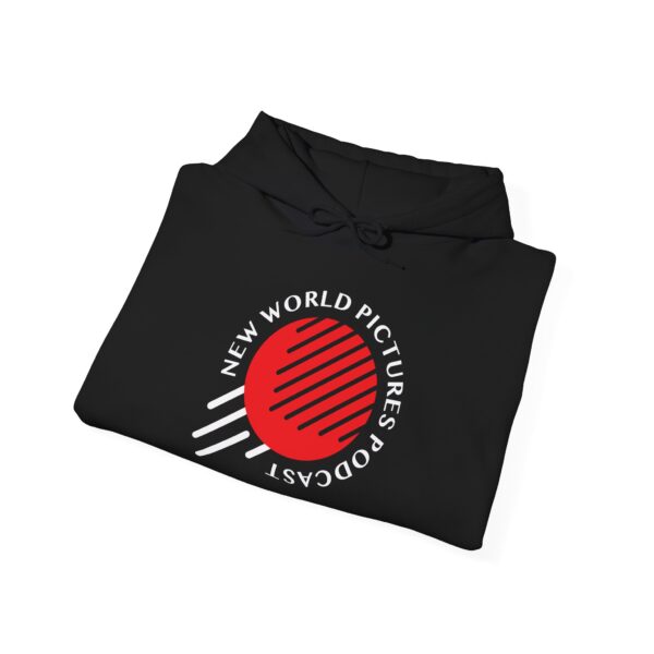 New World Pictures Podcast Hooded Sweatshirt - Image 4