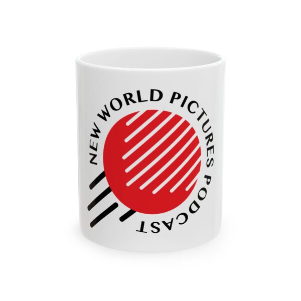New World Pictures Podcast Ceramic Mug
