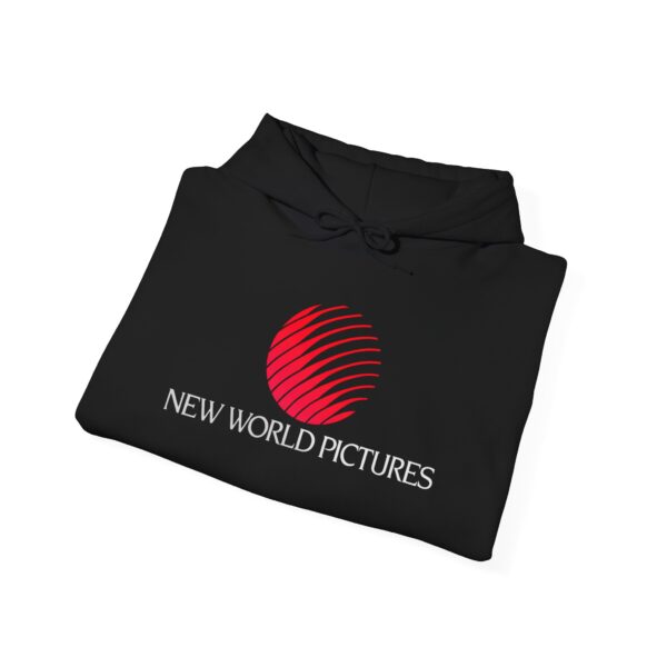 New World Pictures Logo Hooded Sweatshirt - Image 4